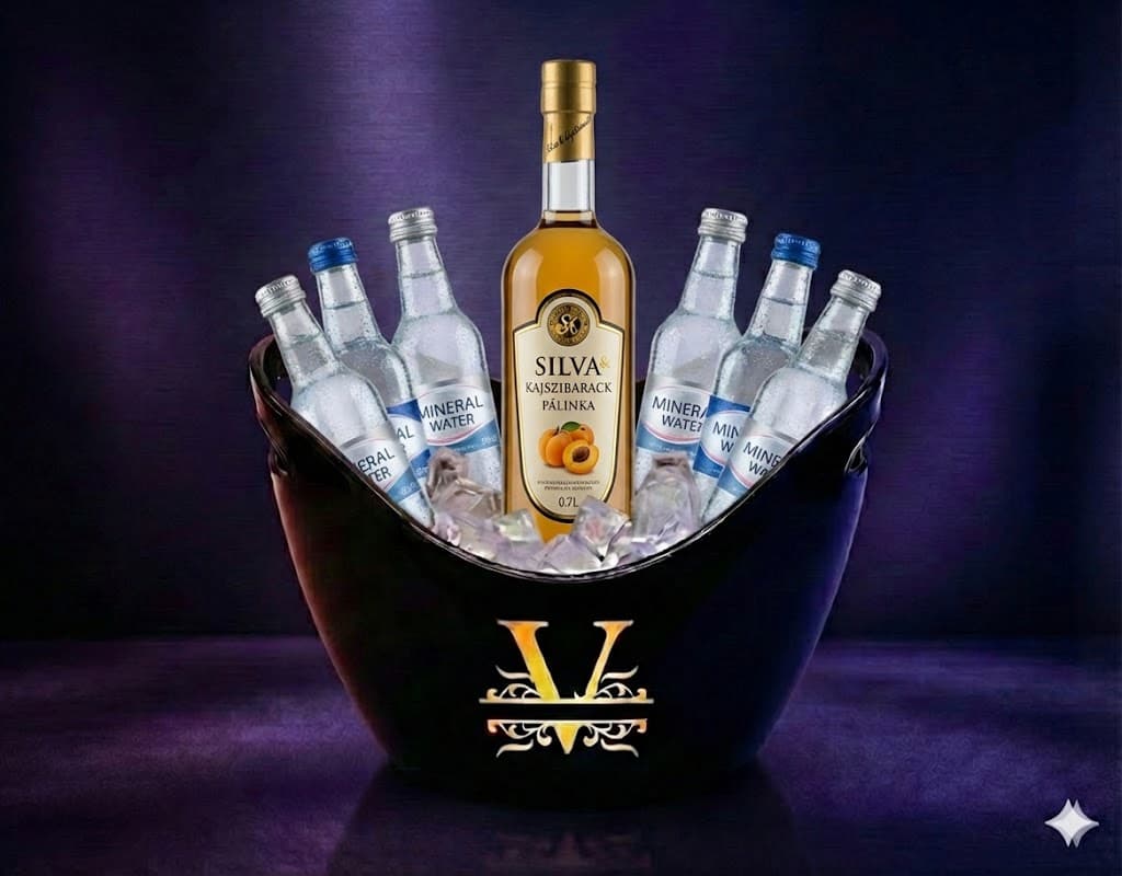 Silva & Kajszibarack Pálinka - 0.7L bottle package